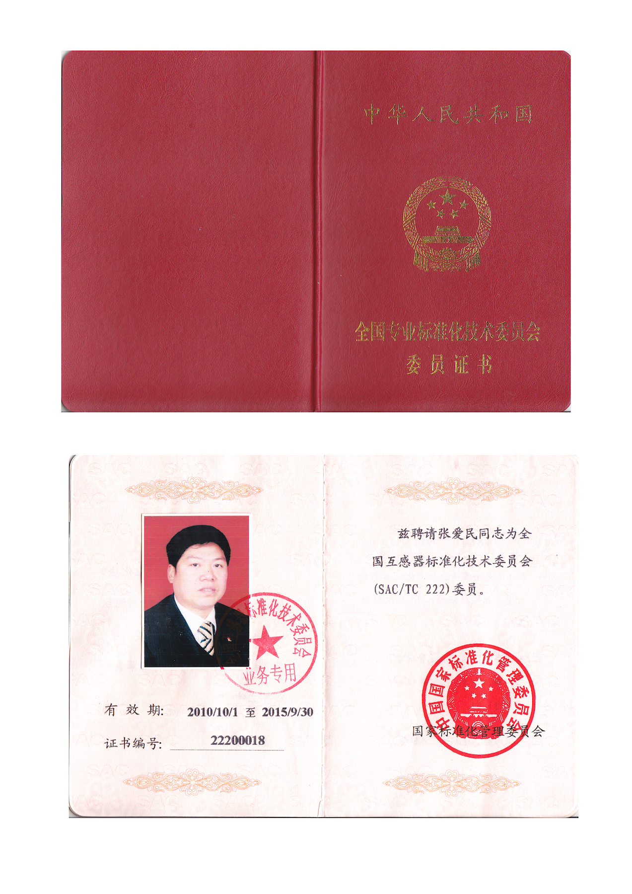 天下互感器标准化技术委员会委员